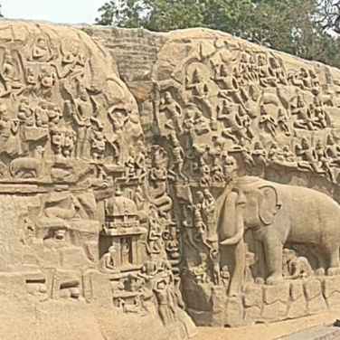 TempleTravel-Mahabalipuram Arjuna Penance119